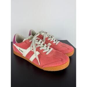 Gola Elan Sneakers Hot Coral/Off-White/Fuchsia 10